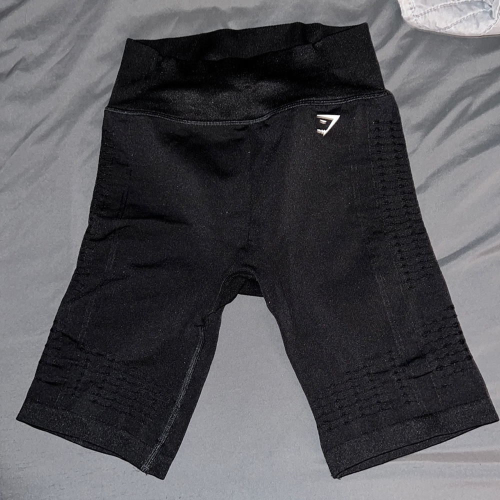 Gymshark Glow Seamless Shorts - Black